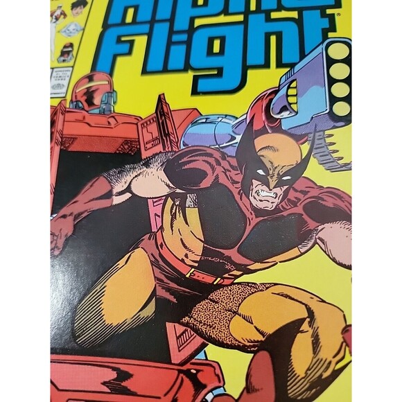 ALPHA FLIGHT #53, MARVEL COMICS, 1987, JIM LEE 1ST COVER ART AT MARVEL - Picture 4 of 8